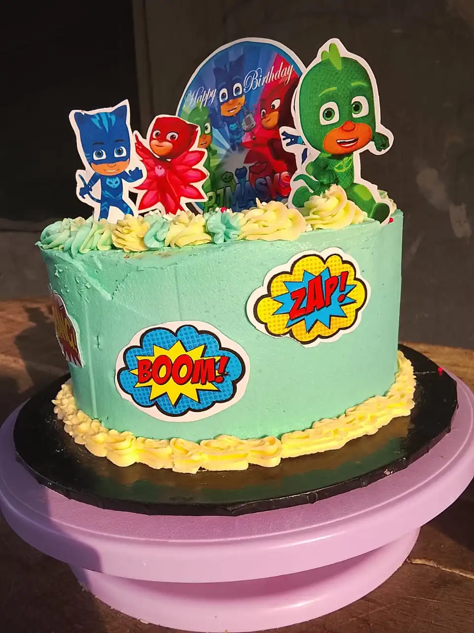 PJ Masks Custom Cake