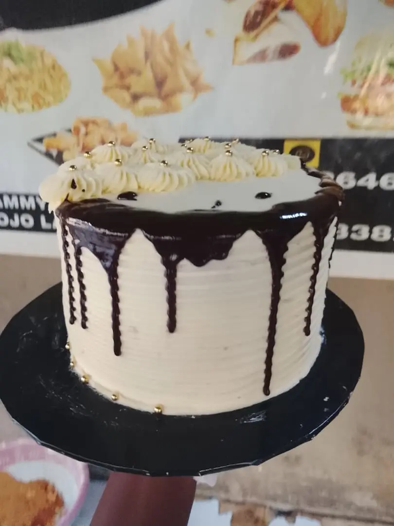 White Decoration Cake